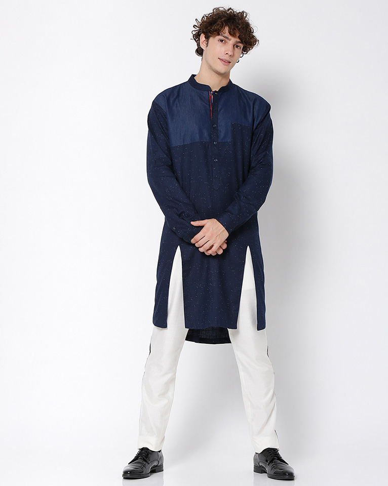 Mandarin kurta 