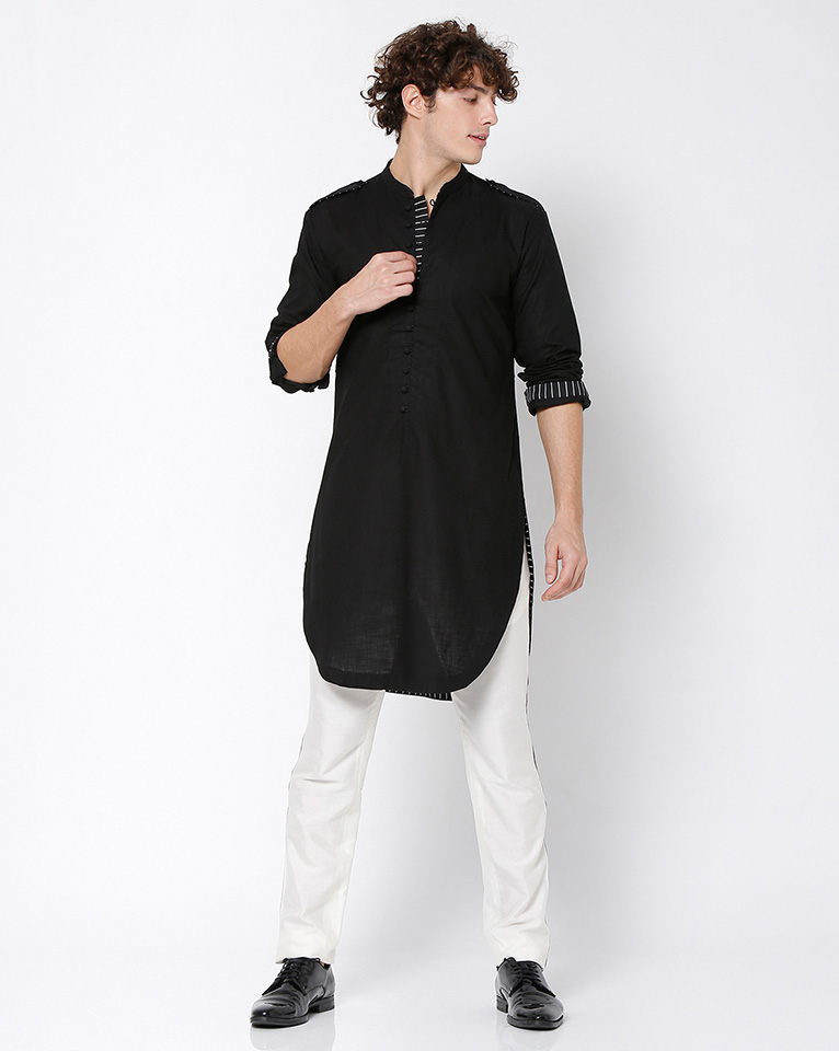 Mandarin kurta 