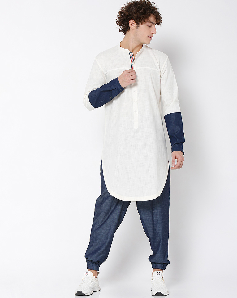 Mandarin kurta 