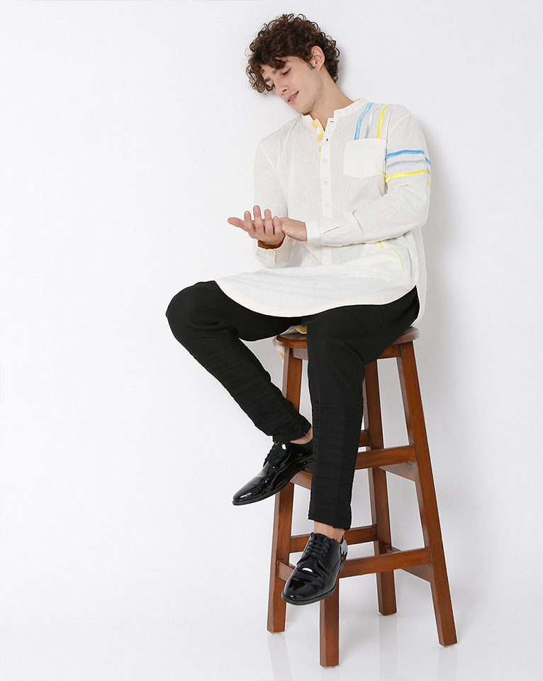 Mandarin kurta 