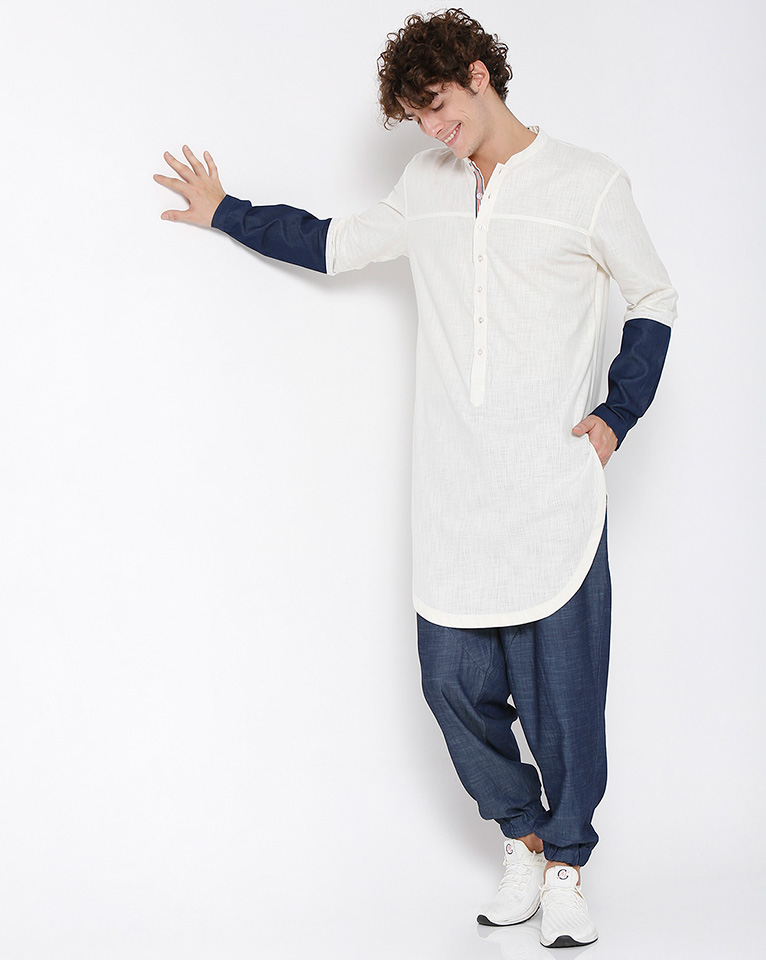 Mandarin kurta 