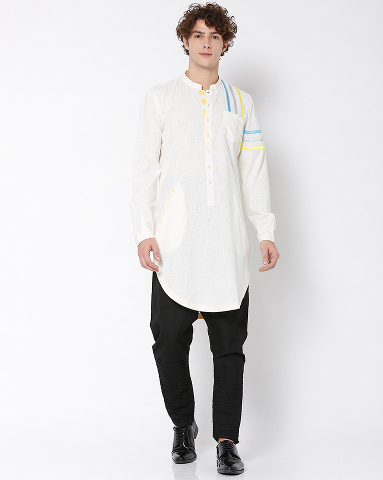 Mandarin kurta 