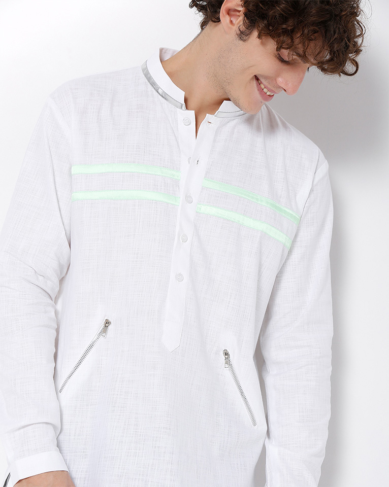 Mandarin kurta 