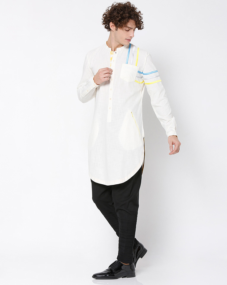 Mandarin kurta 