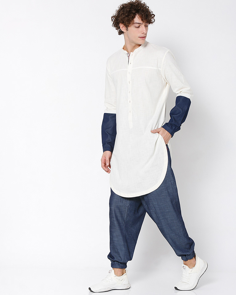 Mandarin kurta 