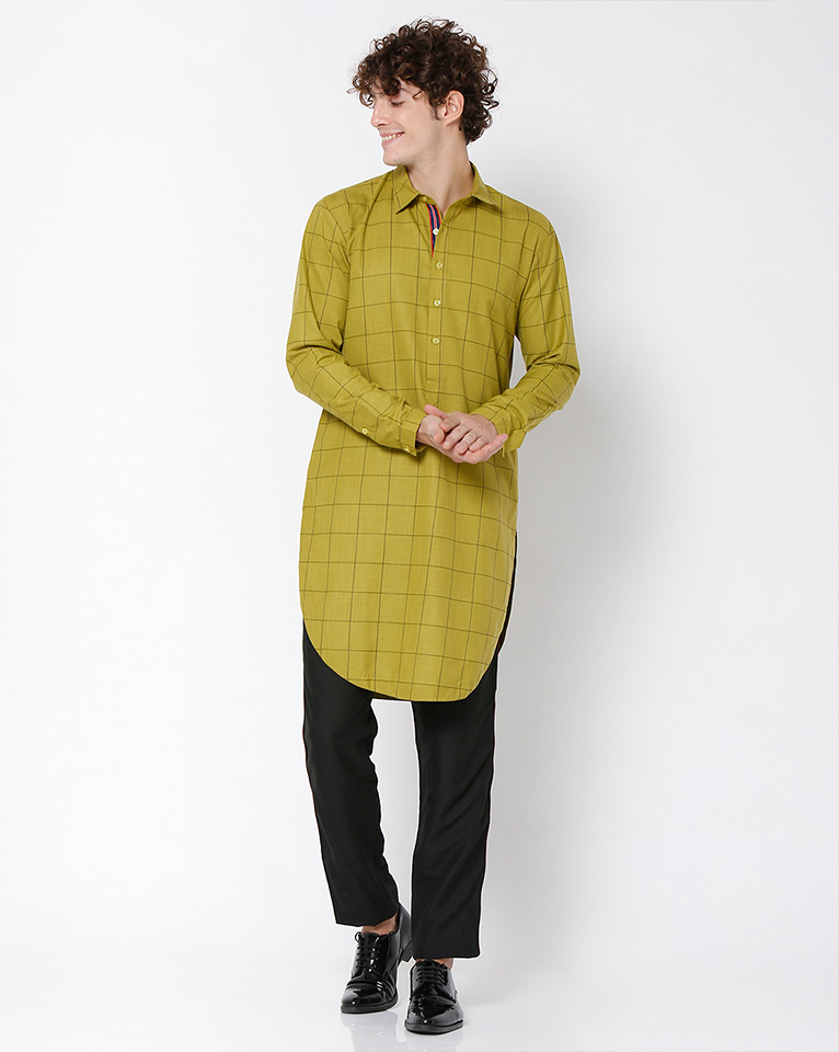 Shirt collar Kurta 