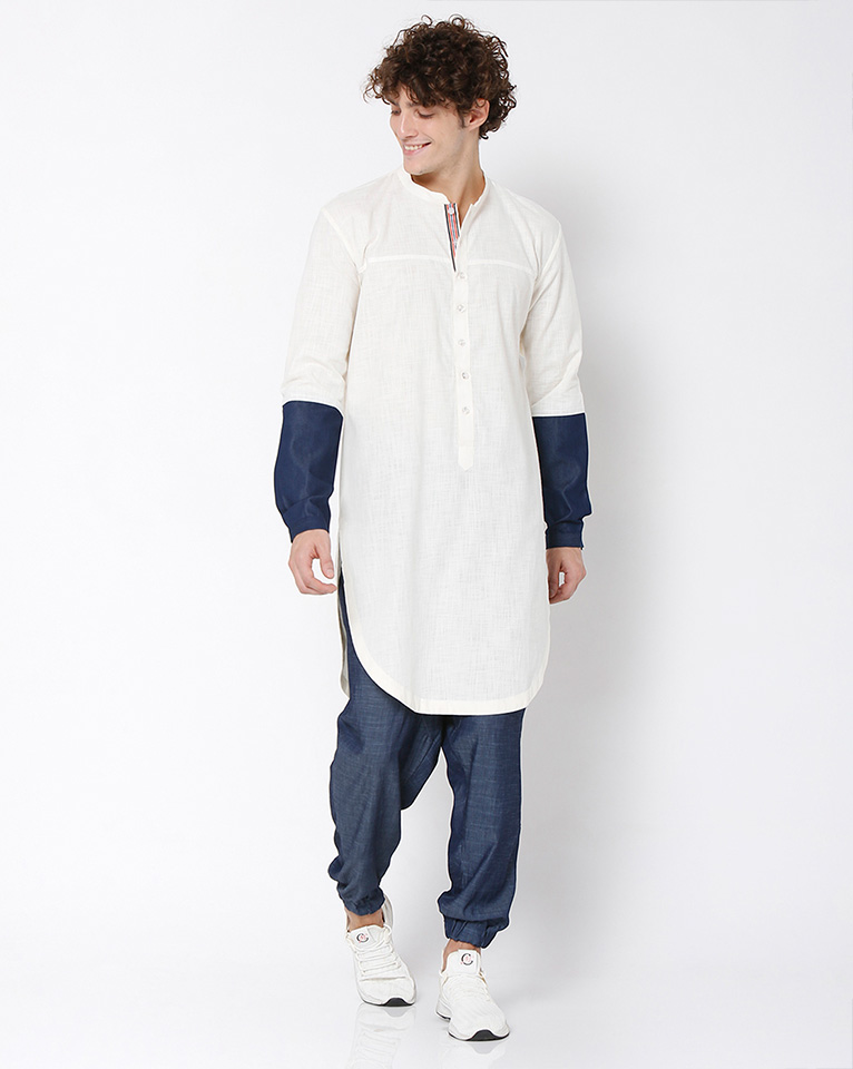 Mandarin kurta 