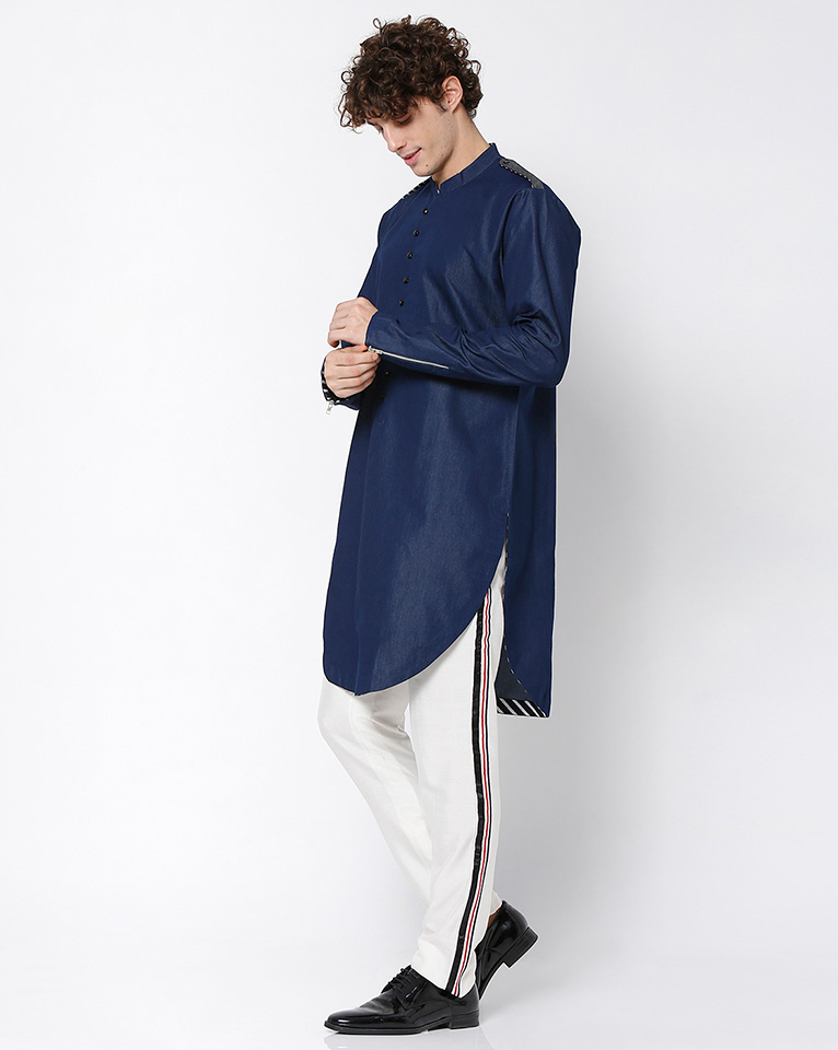 Mandarin kurta 