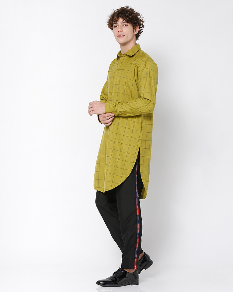 Shirt collar Kurta 