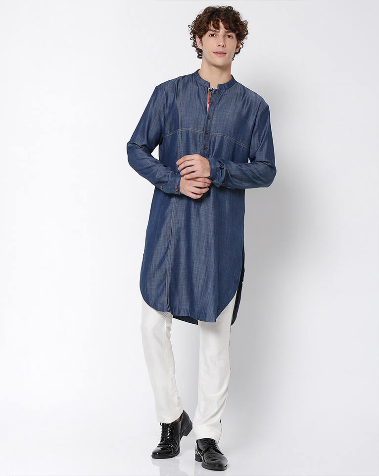 Mandarin kurta 