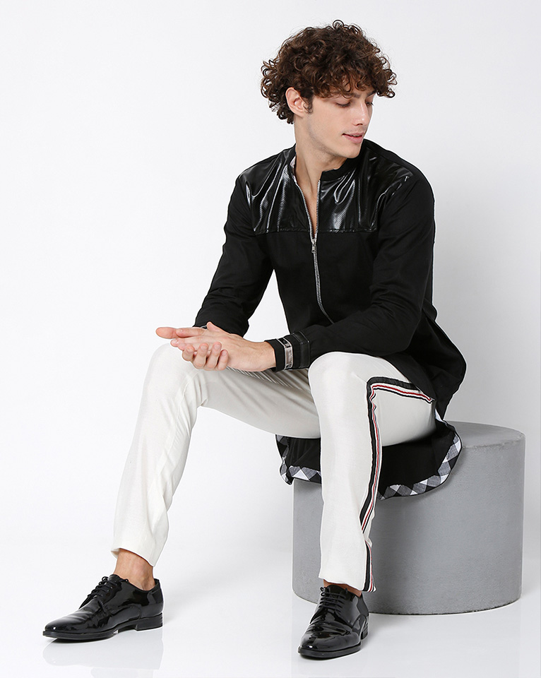 Mandarin kurta 