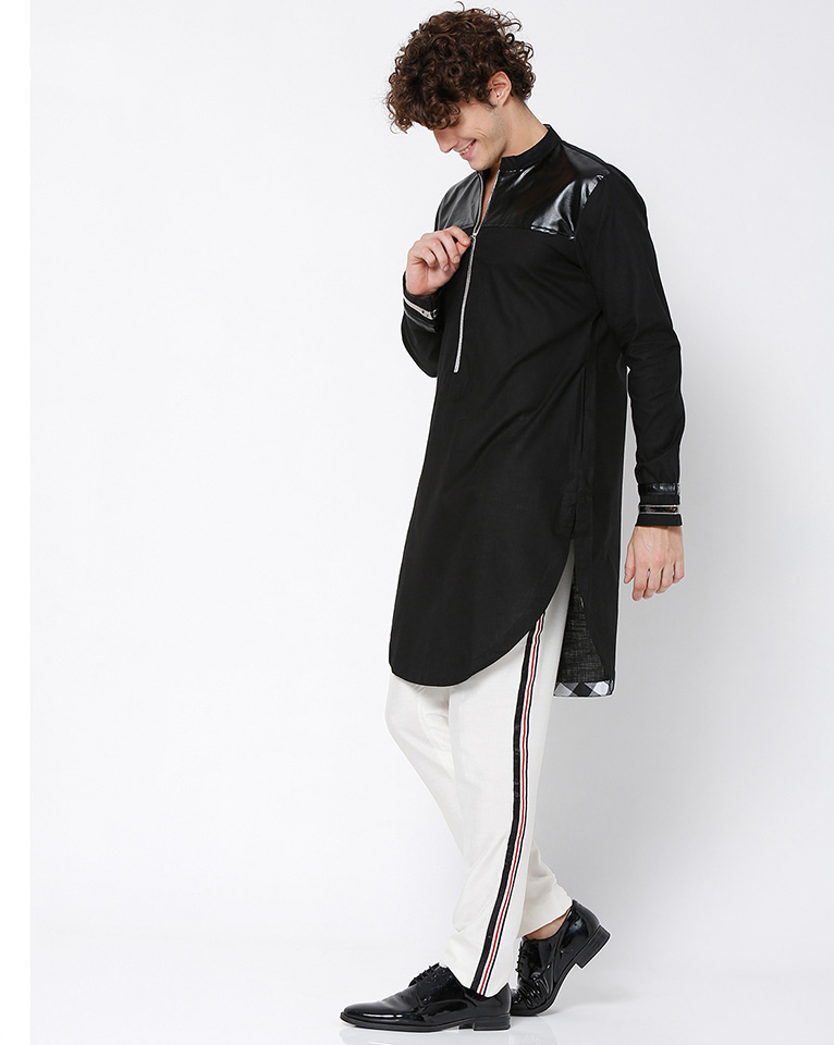 Mandarin kurta 