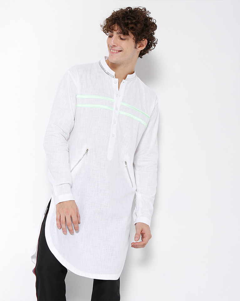 Mandarin kurta 