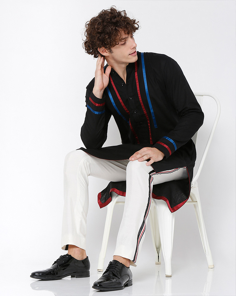 Mandarin kurta 