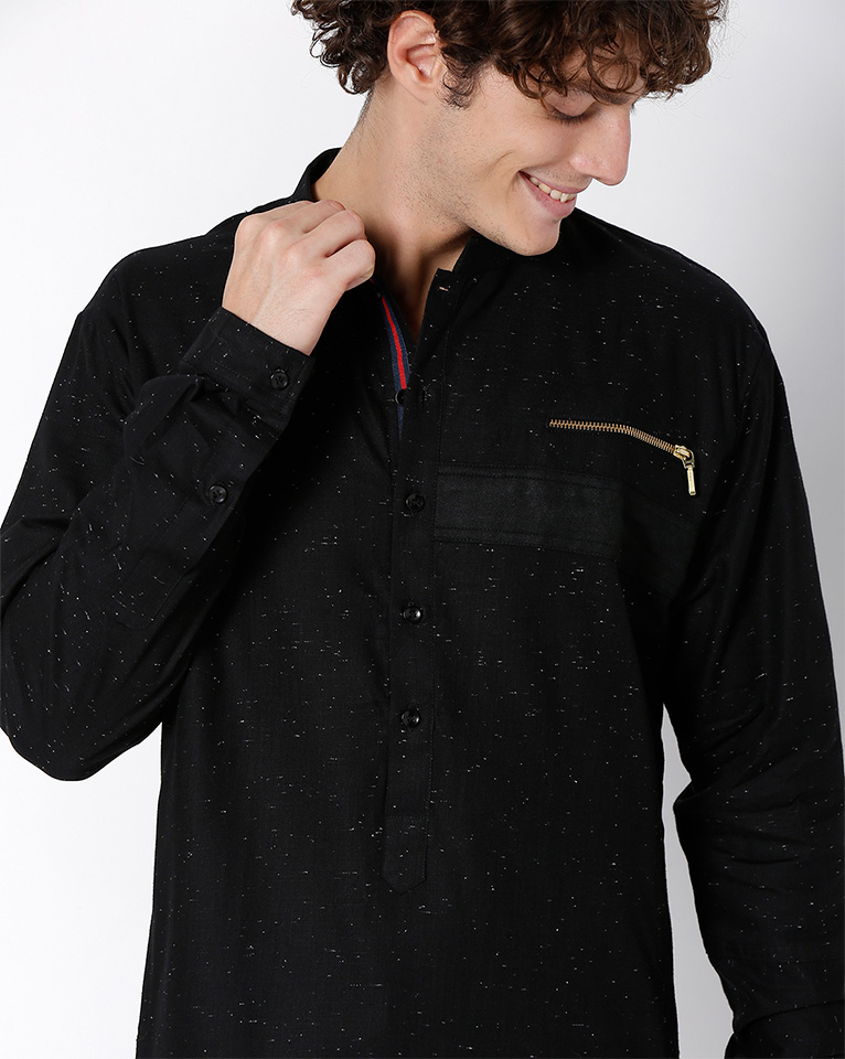 Mandarin kurta 