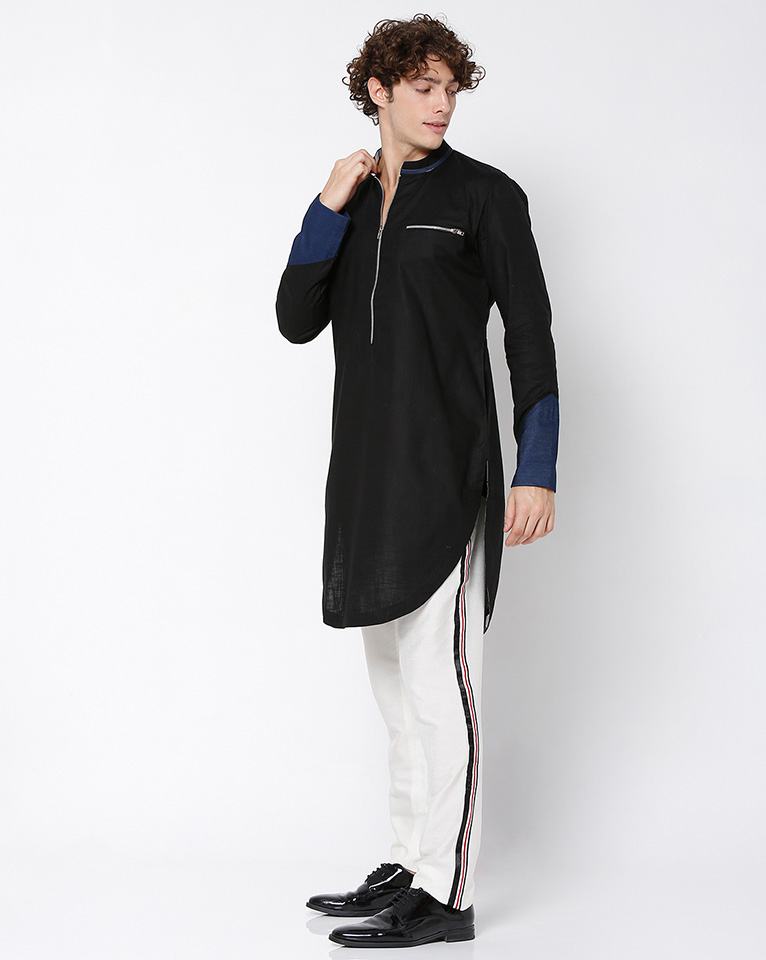 Mandarin kurta 