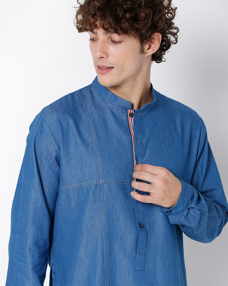 Mandarin kurta 