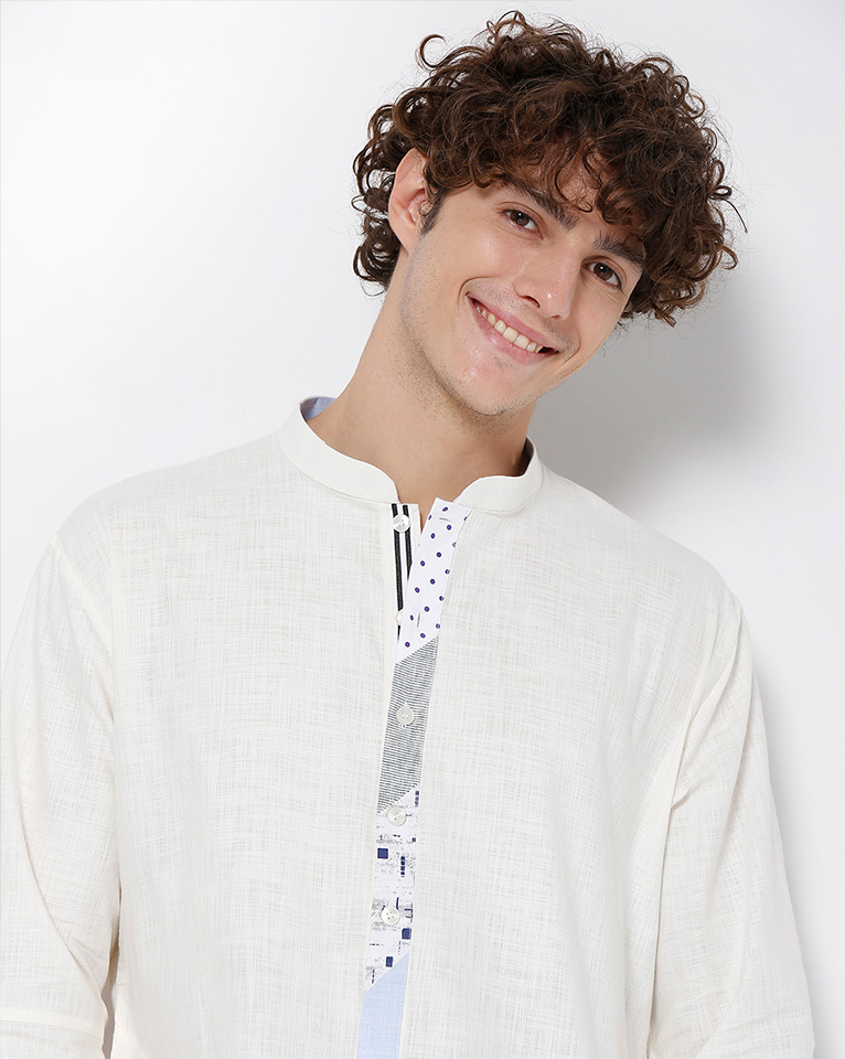 Mandarin kurta 