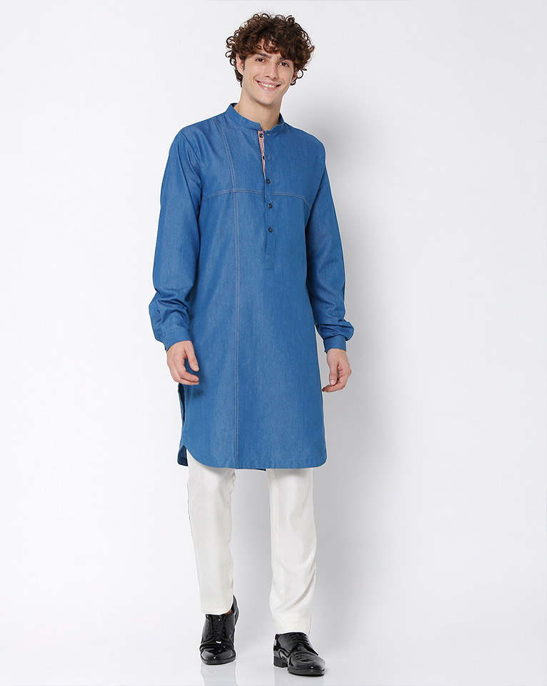 Mandarin kurta 