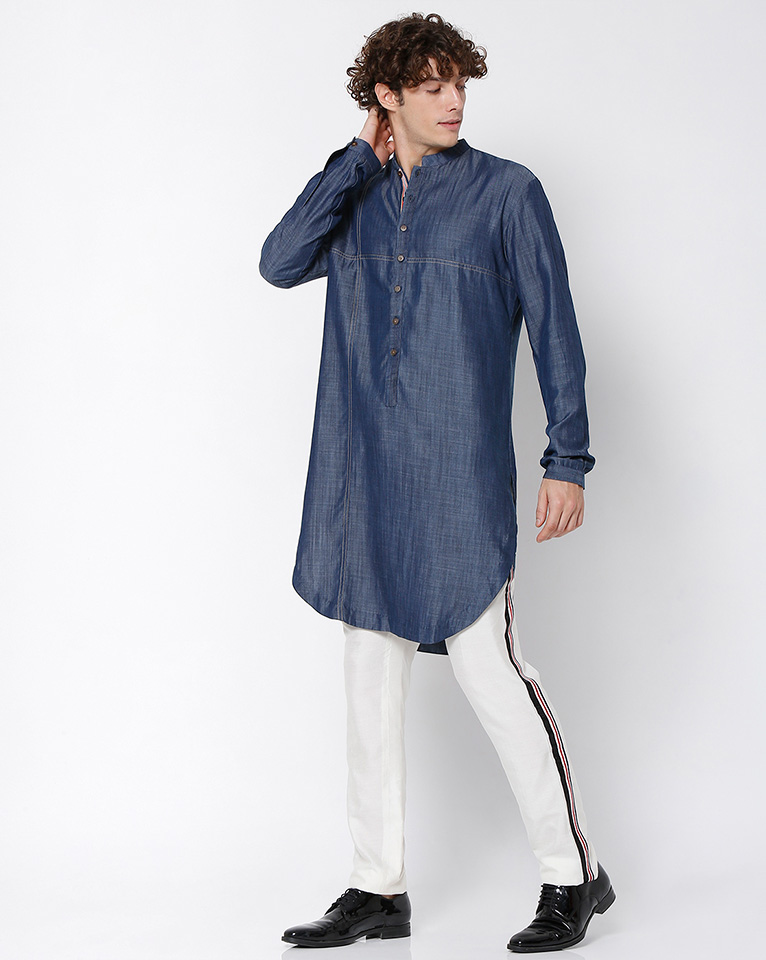 Mandarin kurta 
